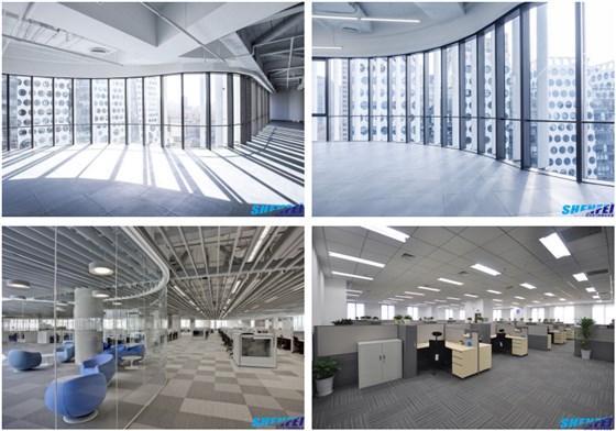 OA500網絡架空地板安裝效果