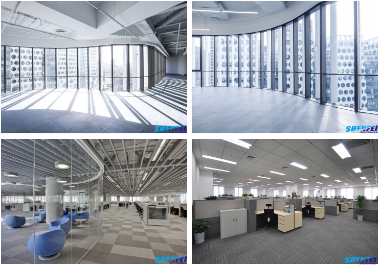 OA500網絡架空地板安裝效果